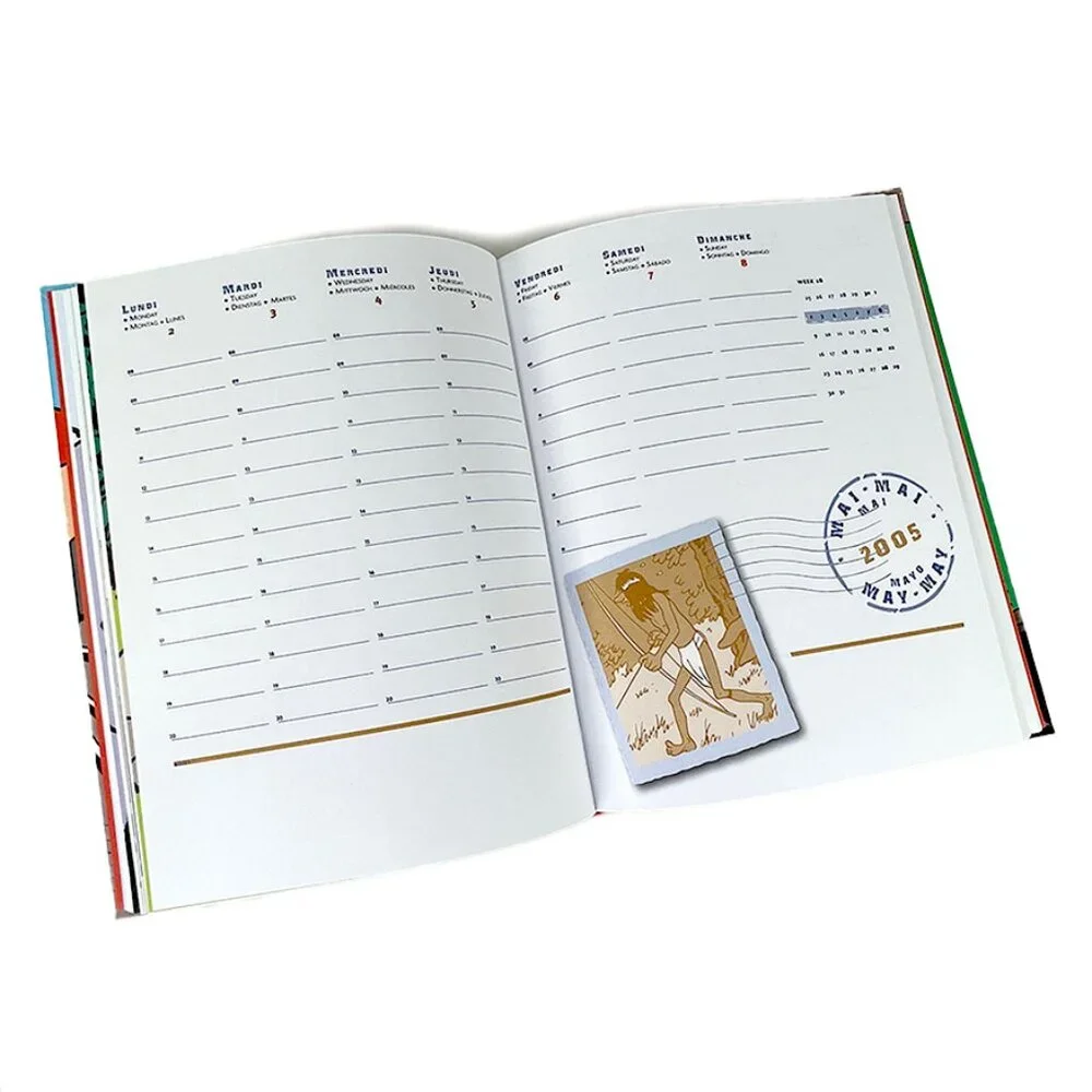 Adventures of Tintin Vintage Agenda/Diary 2005